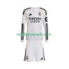 Maillot de Foot Real Madrid Domicile 2025-26 Manches Longues - Enfant Maillot de Foot Real Madrid Domicile 2025-26 Manches Longues - Enfant